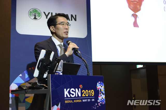 【울산=뉴시스】박수지 기자 = 울산대학교병원은 신장내과 이종수 교수이 대한신장학회 신임 회장으로 선출됐다고 10일 밝혔다. 2019.06.10. (사진=울산대학교병원).&nbsp;&nbsp; photo@newsis.com. 