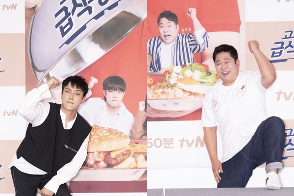 은지원(왼쪽), 문세윤