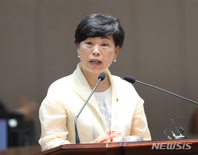 【예산=뉴시스】충남도의회 양금봉 의원