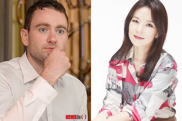 다니엘 튜더(왼쪽), 곽정은