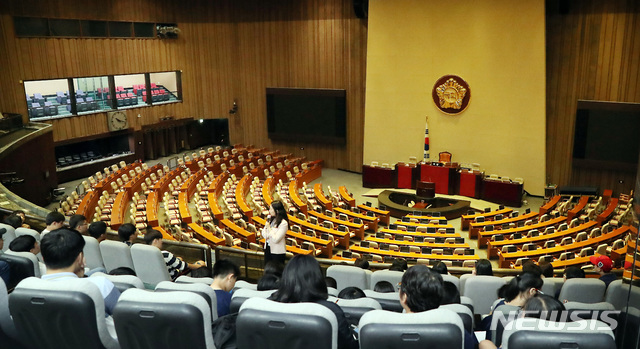 【서울=뉴시스】이종철 기자 =국회 본회의장. 2019.06.12. jc4321@newsis.com