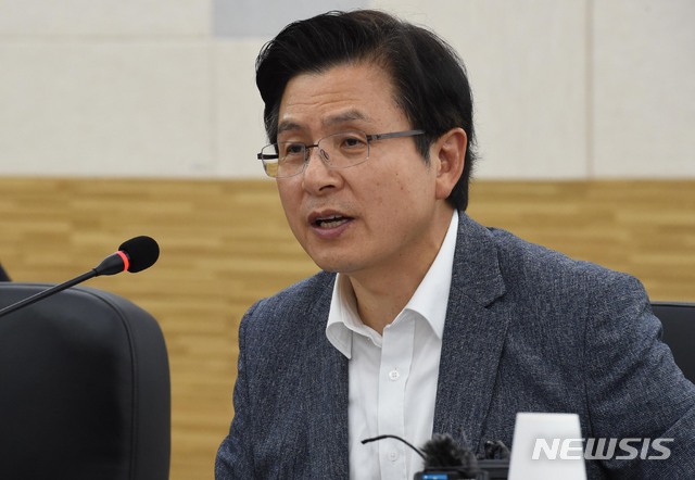 【대전=뉴시스】함형서 기자 = 자유한국당 황교안 당 대표. 2019.06.13.foodwork23@newsis.com