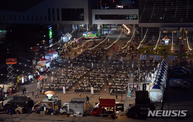 2019년 벡스코에서 열린 부산수제맥주페스티벌.