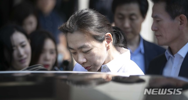 【인천=뉴시스】이영환 기자 = 조현아 전 대한항공 부사장 2019.06.13. photo@newsis.com