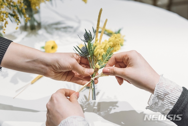 【서울=뉴시스】제주신라호텔 '플라워 아틀리에'