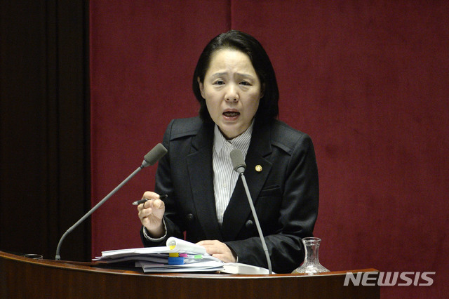 [서울=뉴시스]이종철 기자 = 임수경 전 더불어민주당 의원. 2016.03.01.photo@newsis.com 