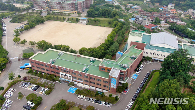 【청주=뉴시스】 인진연 기자 = 충북 예술고등학교 전경. 2019.07.15 inphoto@newsis.com