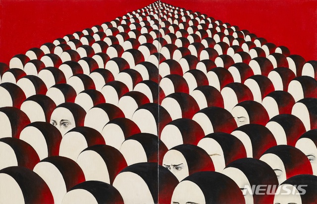 【서울=뉴시스】이주연 작가 개인전 (아크릴 페인팅) - Who Are You