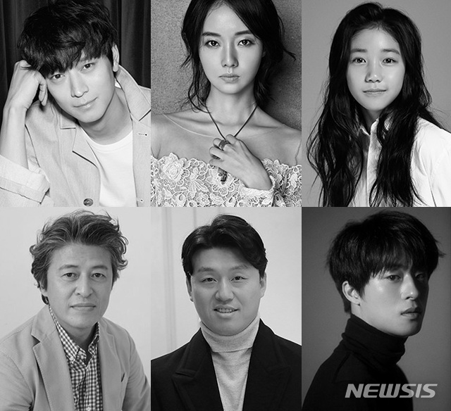 (왼쪽 위부터 시계 방향) 강동원, 이정현, 이레, 구교환, 김민재, 권해효