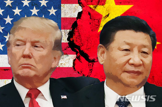 [서울=뉴시스] 도널드 트럼프 미국 대통령(왼쪽)과 시진핑 중국 국가주석. (뉴시스DB) 2020.5.28 