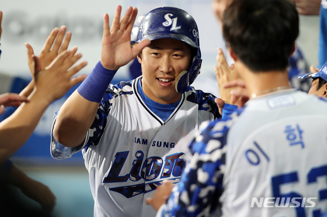 삼성 라이온즈 김동엽. 