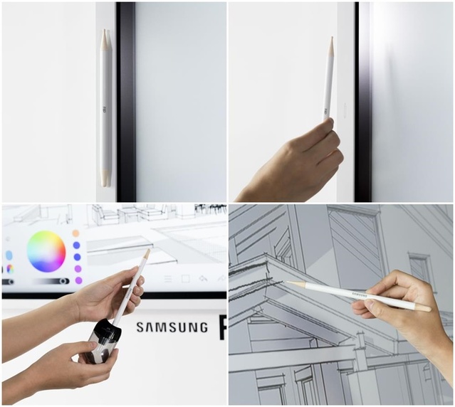 스마트한 회의 돕는 디지털 화이트보드 삼성전자 '플립' 눈길