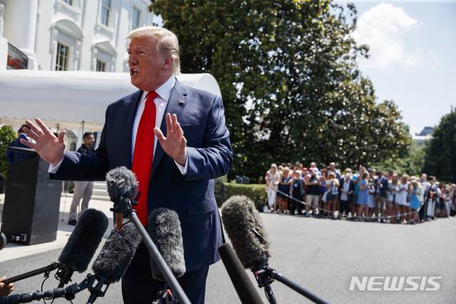 트럼프 "北과 매우 좋은 관계…좋은 일 많이 벌어져"