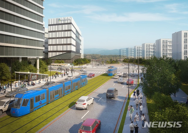  성남 2호선 조감도.