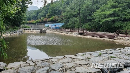 【서울=뉴시스】서울 관악산물놀이장 전경. 2019.07.09. (사진=관악구 제공)