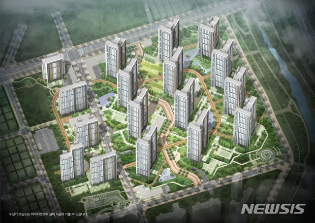 【서울=뉴시스】 GS건설 의정부역 센트럴자이&위브캐슬 조감도