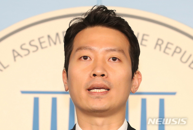 【서울=뉴시스】이종철 기자 = 이기인 바른미래당 혁신위원회 대변인. 2019.07.11. jc4321@newsis.com