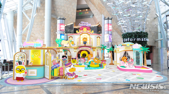 카카오프렌즈, 홍콩 '랭함 플레이스'에 팝업스토어 오픈