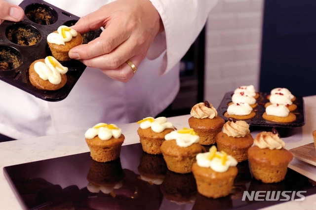 【서울=뉴시스】삼양사 서브큐가 냉동베이커리 기술로 조리한 머핀