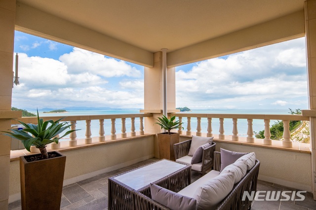 【서울=뉴시스】대명 쏠비치 호텔 리조트 진도 '웰컴 센터'