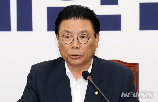 【서울=뉴시스】 박영태 기자 = 박맹우 자유한국당 사무총장. 2019.07.17.since1999@newsis.com