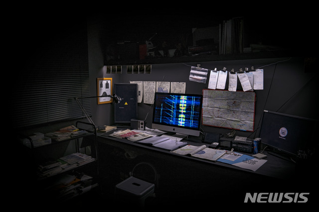 【서울=뉴시스】신정균, 넘버스 스테이션_합정, 2016, 영상, 가변 크기 , 사진은 국립현대미술관 제공