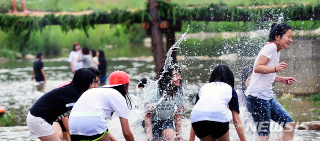 【평창=뉴시스】 2018평창더위사냥축제 모습. (사진=2019평창더위사냥축제위원회 제공)