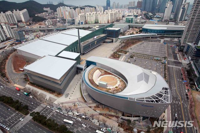 【부산=뉴시스】 부산 해운대구 벡스코 전경. (사진=벡스코 제공)photo@newsis.com 