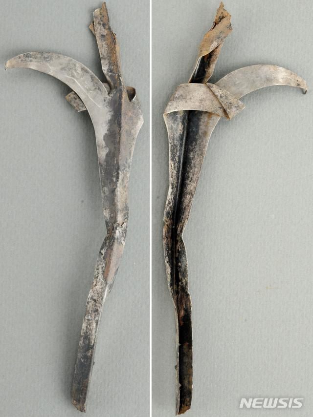 나주 송제리 고분 은제 관식