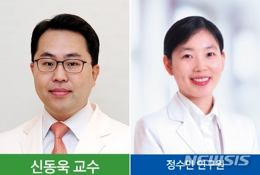 【세종=뉴시스】삼성서울병원 가정의학과 신동욱 교수(왼쪽)와 하버드대 보건대학원 영양역학 전공 정수민 연구원. (사진=삼성서울병원 제공)