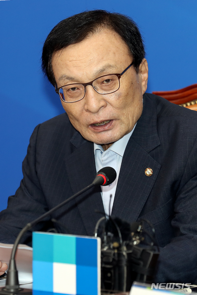 【서울=뉴시스】김병문 기자 = 더불어민주당 이해찬 대표. 2019.07.31. dadazon@newsis.com