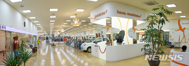 [창원=뉴시스] 희연요양병원 내 뇌졸증재활병동. (사진=뉴시스 DB). photo@newsis.com 