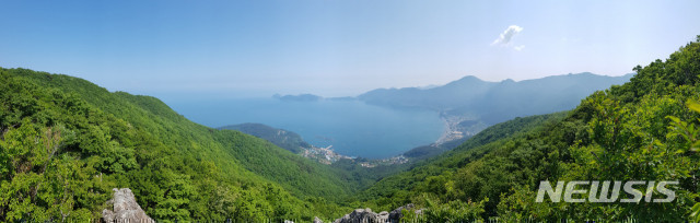 거제시가 국립 난대수목원 대상지로 정한 동부면 구천리 산 96번지 일원. (사진=거제시 제공)