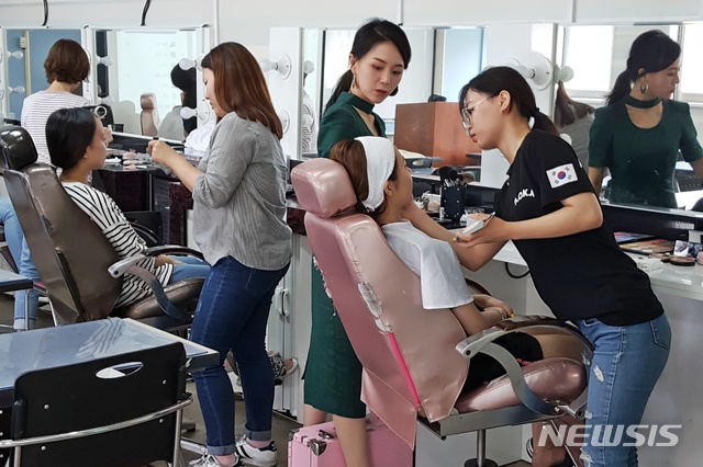 방학기간 실습 장면 (사진=구미대 제공)