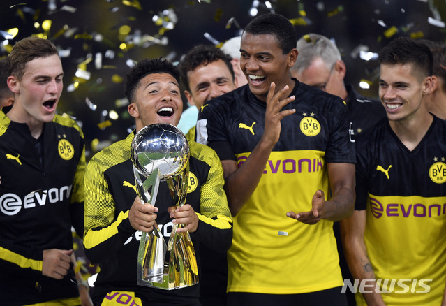 【도르트문트(독일)=AP/뉴시스】 제이든 산초
