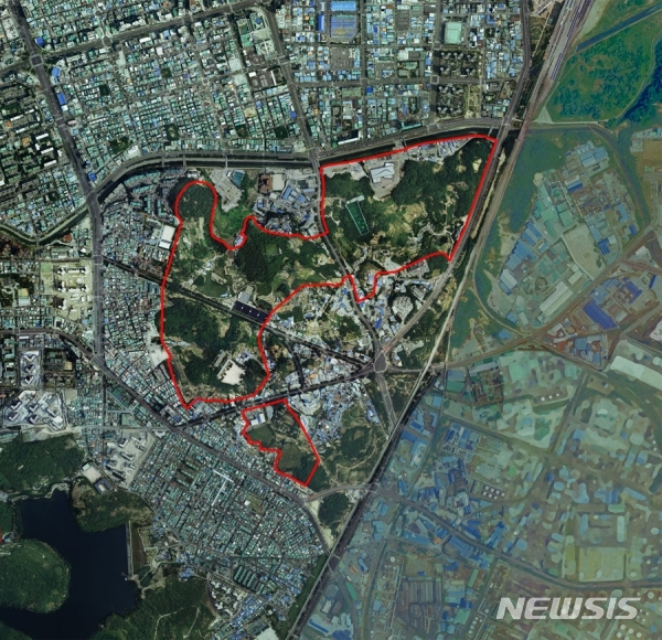 【울산=뉴시스】 박수지 기자 = 야음 공공지원민간임대주택 공급 촉진지구. (사진=울산시 제공) 