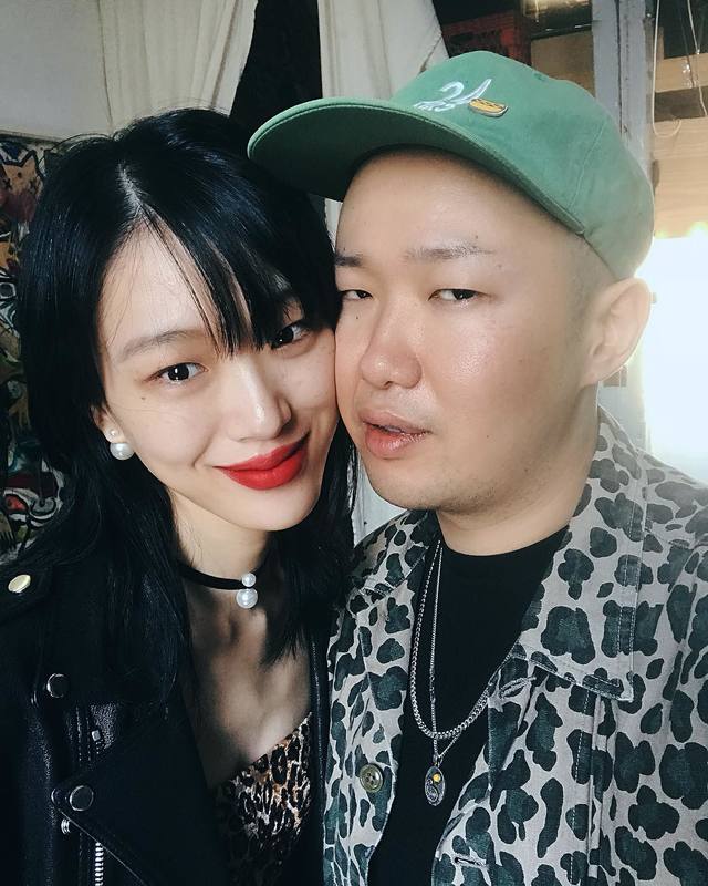 최소라(왼쪽), 이코베 ⓒ인스타그램