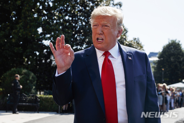트럼프 "김정은, 친서서 '한미훈련 끝나는대로 협상하고 싶다' 말해"(종합)
