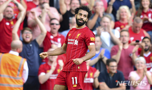 【리버풀(잉글랜드)=AP/뉴시스】 모하메드 살라