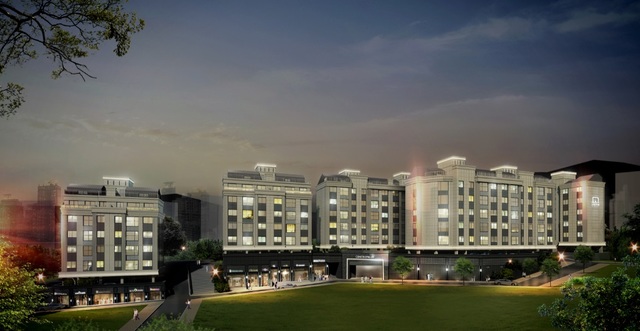 [서울=뉴시스] 방배 신성빌라 재건축 공동주택 조감도 (제공=동부건설)