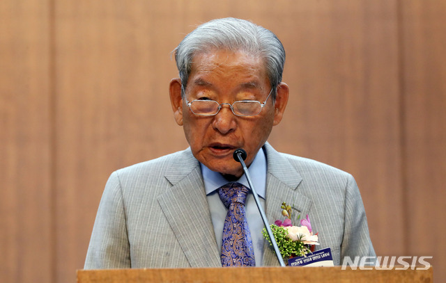 이종환 관정이종환교육재단 회장 2019.08.26.