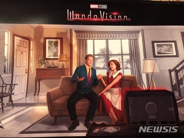 【서울=뉴시스】 남정현 기자=마블 스튜디오가 디즈니플러스에서 공개할 드라마 시리즈 '완다비전'(사진=마블스튜디오 제공) 2019.10.17 nam_jh@newsis.com