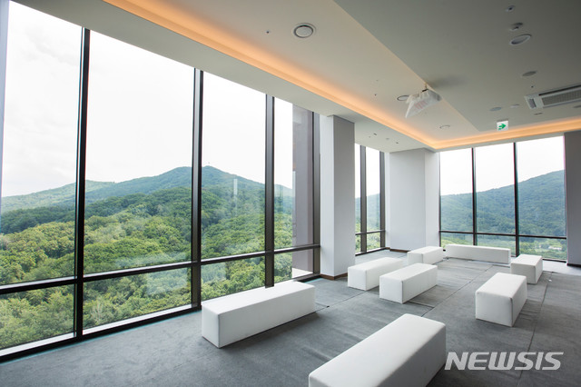 현대건설 디에이치 아너힐즈 스카이라운지.(사진제공=현대건설)