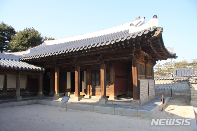  수원 화령전 이안청