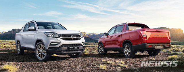 【서울=뉴시스】2020 렉스턴스포츠&칸. (사진 = 쌍용자동차 제공)