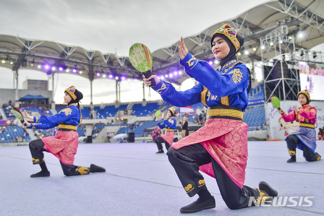 원주 댄싱카니발 모습.