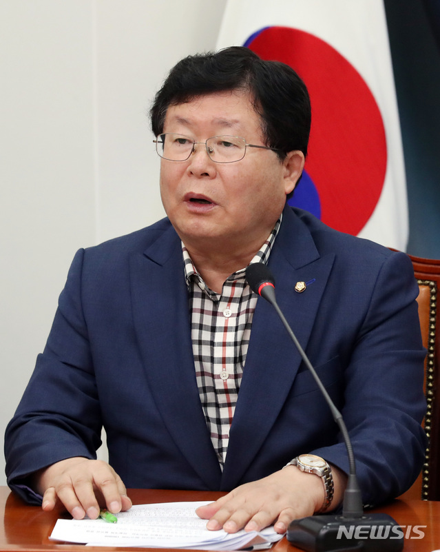 【서울=뉴시스】 박영태 기자 = 더불어민주당 최고위원인 설훈 의원. 2019.09.09. since1999@newsis.com