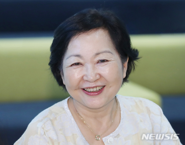 【서울=뉴시스】조수정 기자 = 서혜란 국립중앙도서관장. 2019.09.09. chocrystal@newsis.com