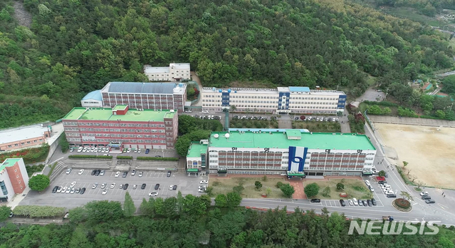 【여수=뉴시스】 전남 여수 한영대학교(총장 임정섭) 전경. photo@newsis.com