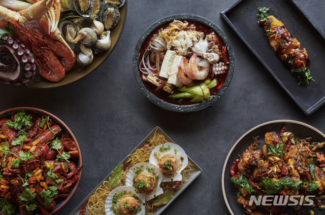 【서울=뉴시스】JW 메리어트 동대문 스퀘어 서울 '타볼로 24'의 시푸드 프로모션 '해미'